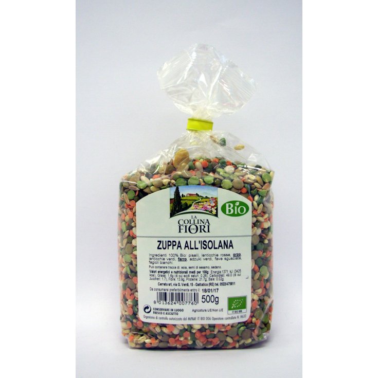 La Collina Dei Fiori Soupe Isolana Bio Sans Gluten 500g