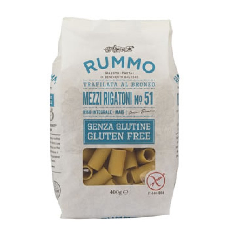 Rummo Mezzi Rigatoni N°51 Sans Gluten 400g