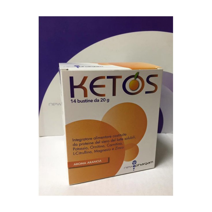 Nouveau Phargam Ketos Orange Complément Alimentaire 14 Sachets