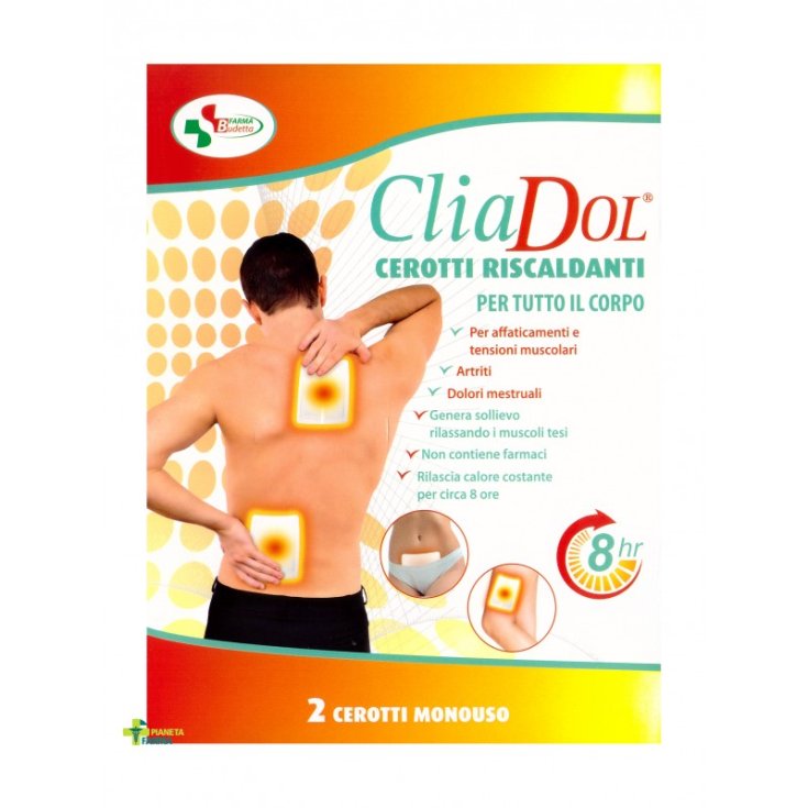 CliaDol Back Warming Patch 2 Patchs