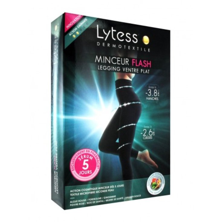 Punto Pharma Lytess Legging Ventre Plat Minceur Flash Noir Taille L/XL