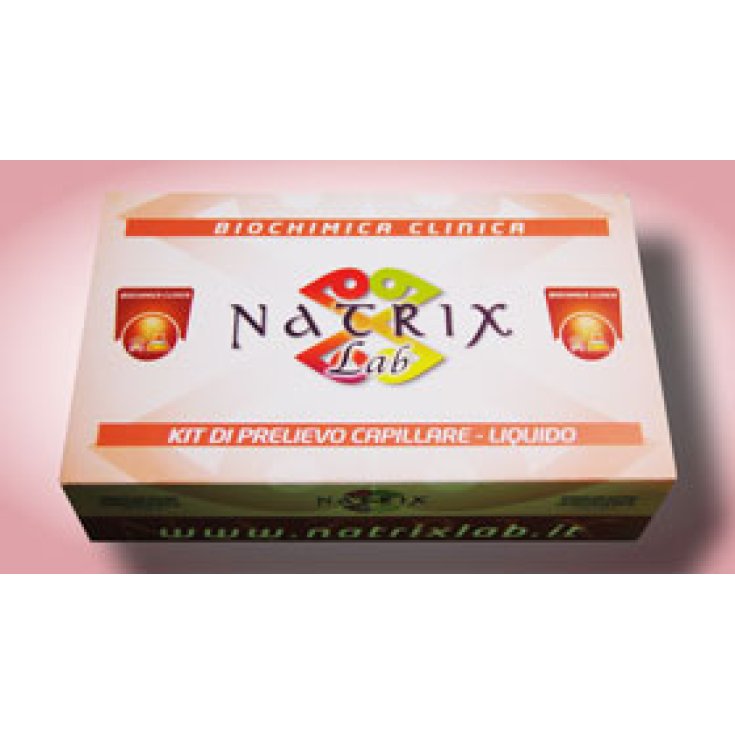 Natrix Clinical Biochemistry Area Kit de prélèvement capillaire liquide rouge
