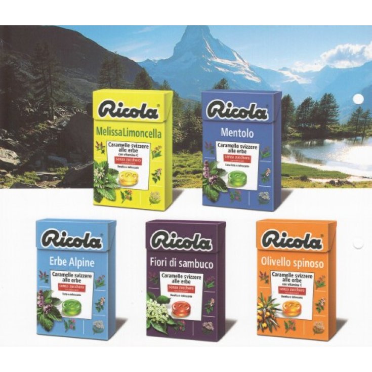 Ricola Herbes des Alpes Sans Sucre 50g