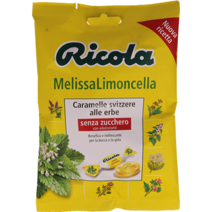 Ricola Melissa Limoncello Bonbons Sans Sucre 70g