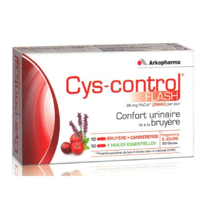 Cys Control Flash Complément Alimentaire 20 Gélules