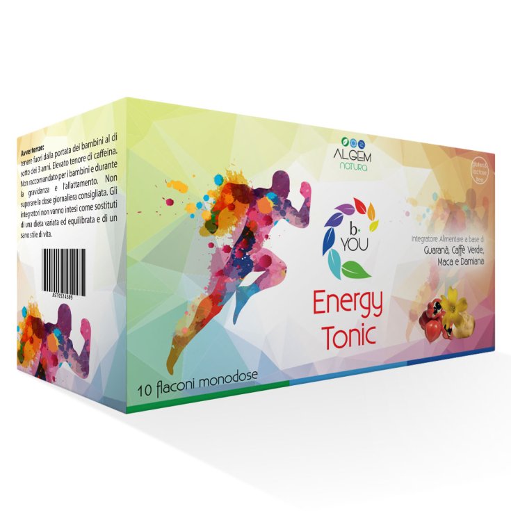 B-You Energy Tonic Complément Alimentaire 10 Flacons de 12 ml