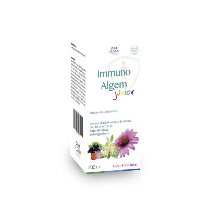 Algem Natura Immuno Algem Junior Complément Alimentaire 200 ml