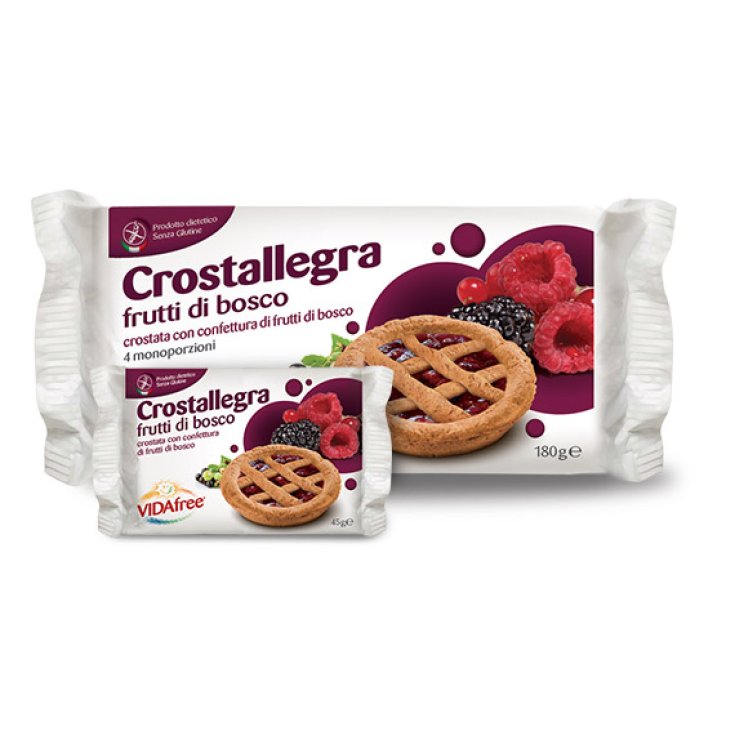 Vidafree Crostallegra Baies Sans Gluten 180g