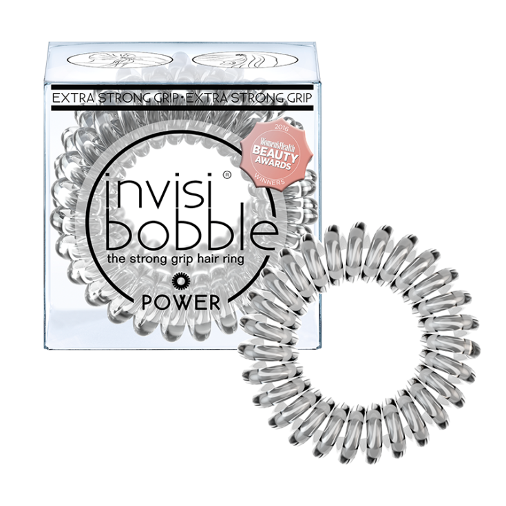Anneau Cheveux Invisibobble Crystal Clear 3 Parties
