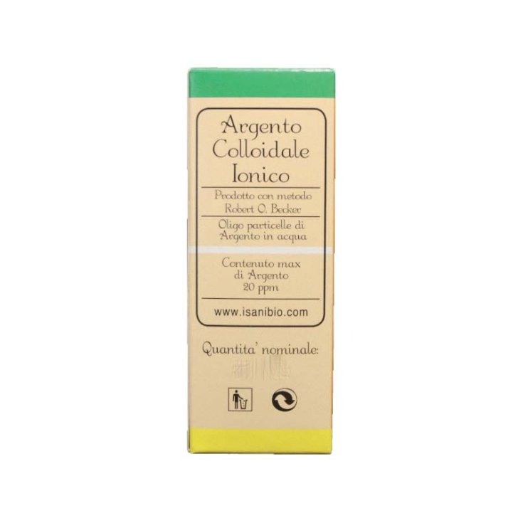 Atena IsaniBio Argent Colloïdal Ionique 20ppm Dispositif Médical 50ml