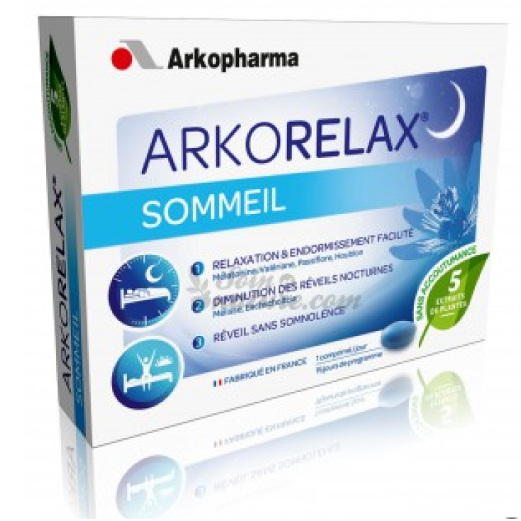 Arkorelax Sommeil Complément Alimentaire 30 Comprimés