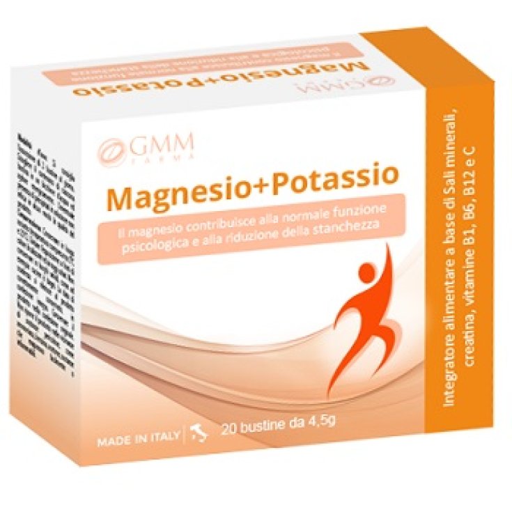 GMM Magnésium Et Potassium Complément Alimentaire 20 Sachets