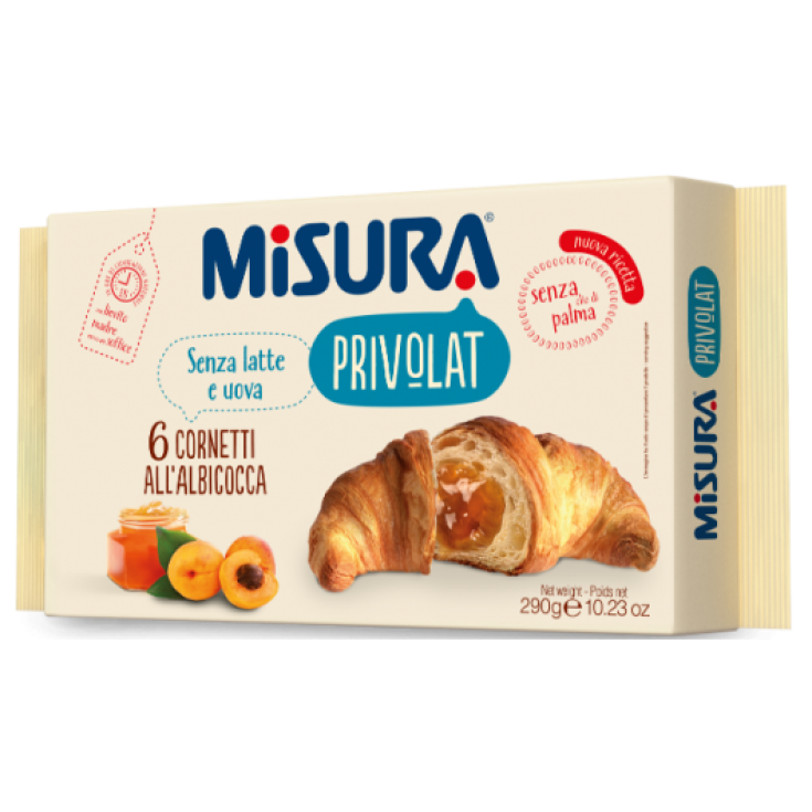 Misura Privolat Croissants Abricot Sans Lait Sans Huile De Palme 290g