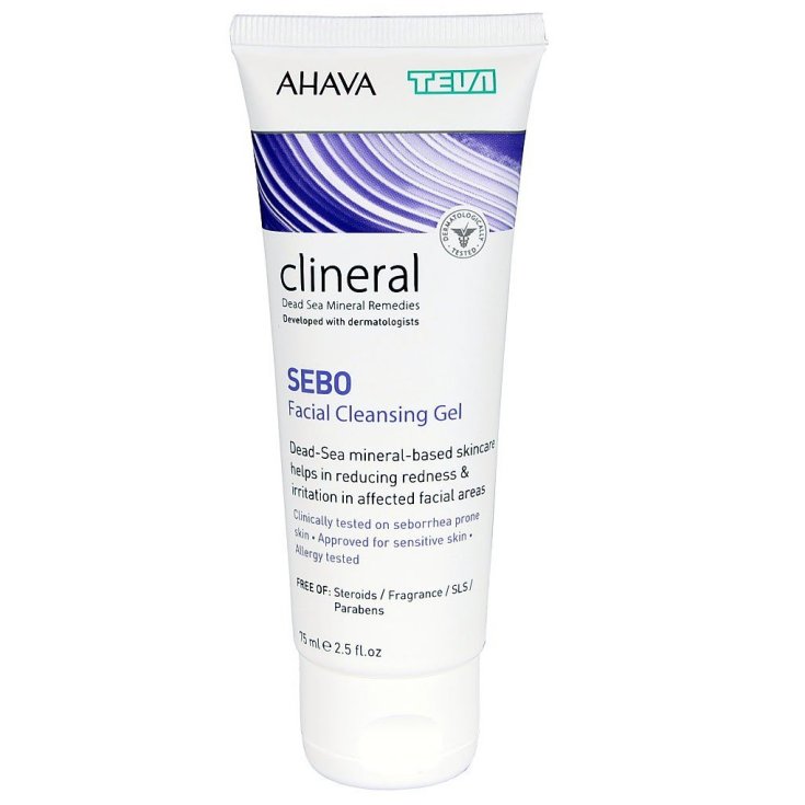 Clineral Sébo Gel Nettoyant Visage 75 ml