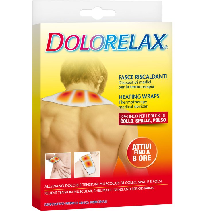 Dolorelax Bande chauffante anti-douleur 2 pièces