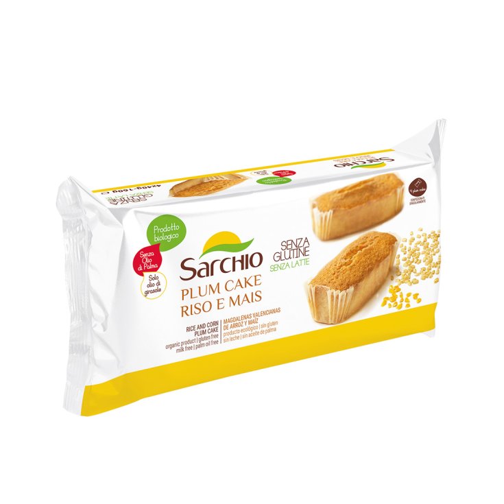 Sarchio Plum Cake Riz Maïs 160g