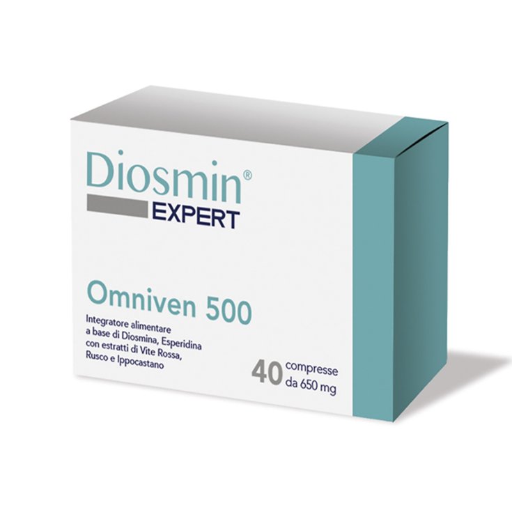 Dulac Farmaceutici Diosmin Expert Omniven 500 Complément Alimentaire 40 Comprimés