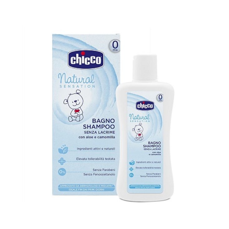 Chicco Natural Sensation Bain Shampoing 500ml Bipack