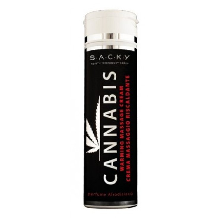 Crème de massage chauffante au cannabis 200 ml