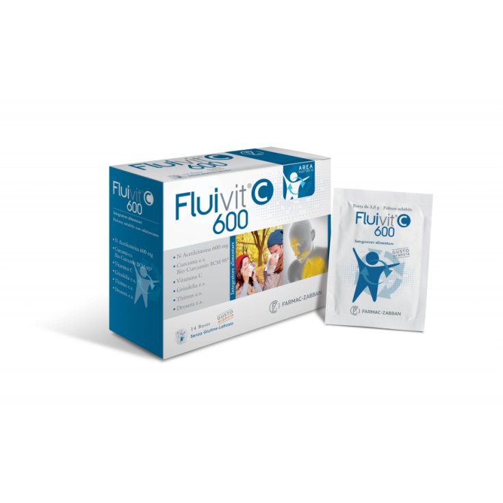 Fluivit C 600 Complément Alimentaire 14 Sachets