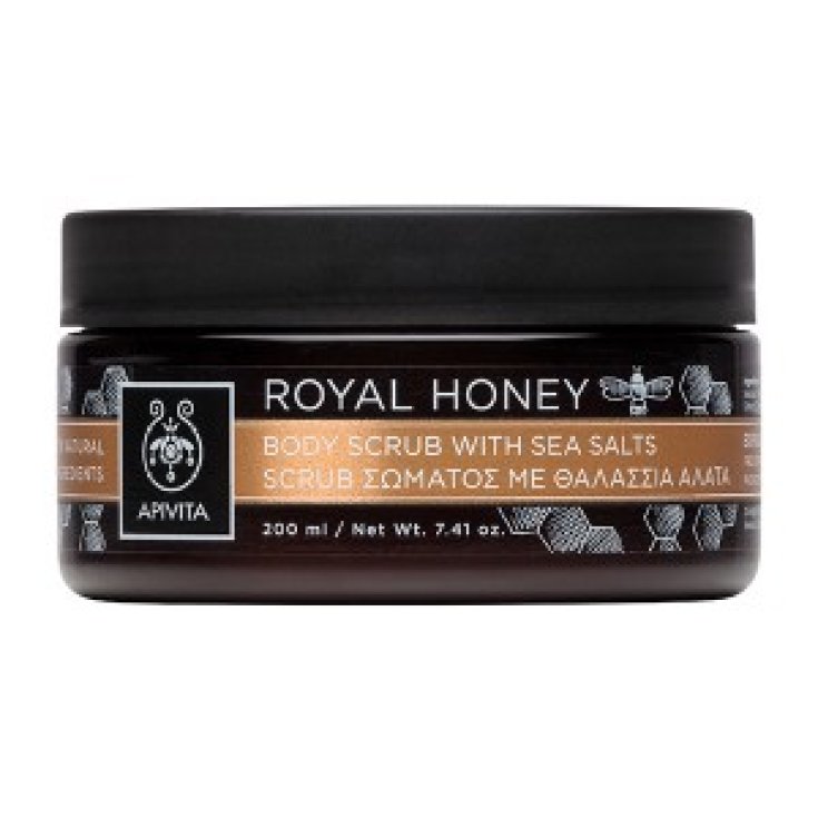 Apivita Royal Honey Gommage Corps Aux Sels Marins 200 ml