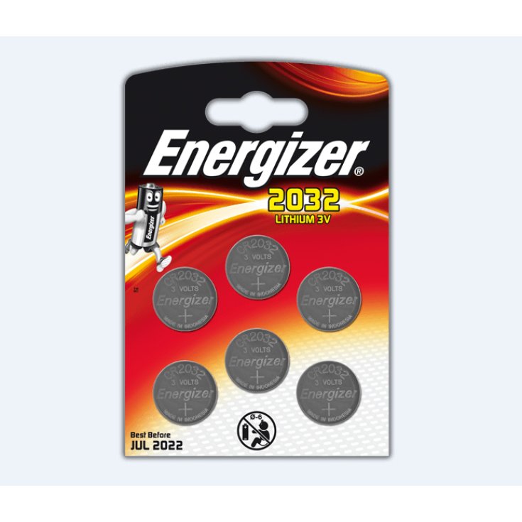 Batterie Energizer pour appareils électroniques 2032 Lithium 3V 2 pièces