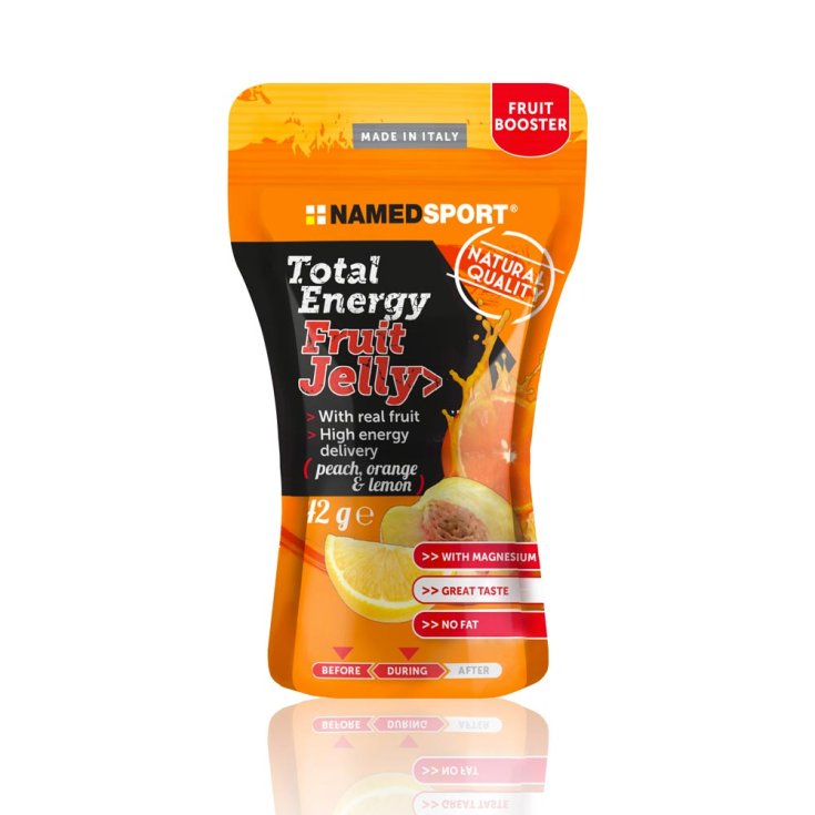 Named Total Energy Gelée de Fruits Pêche Orange Citron 42g