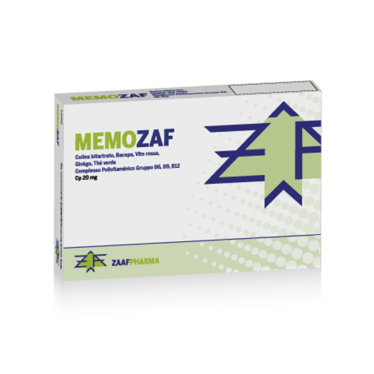 Zaaf Pharma Memozaf Complément Alimentaire 30 Comprimés