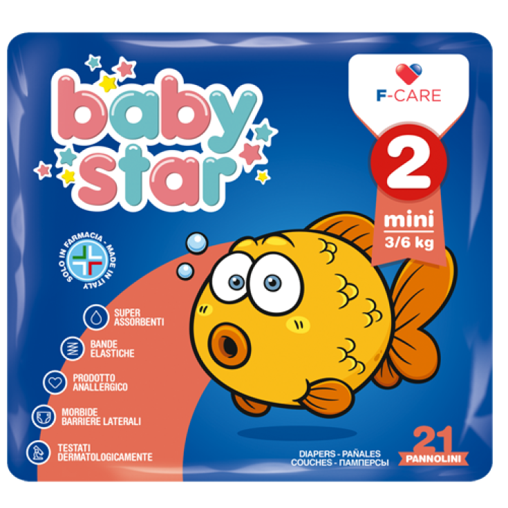 Baby Star Couches 2 Mini 3-6kg 21 Pièces