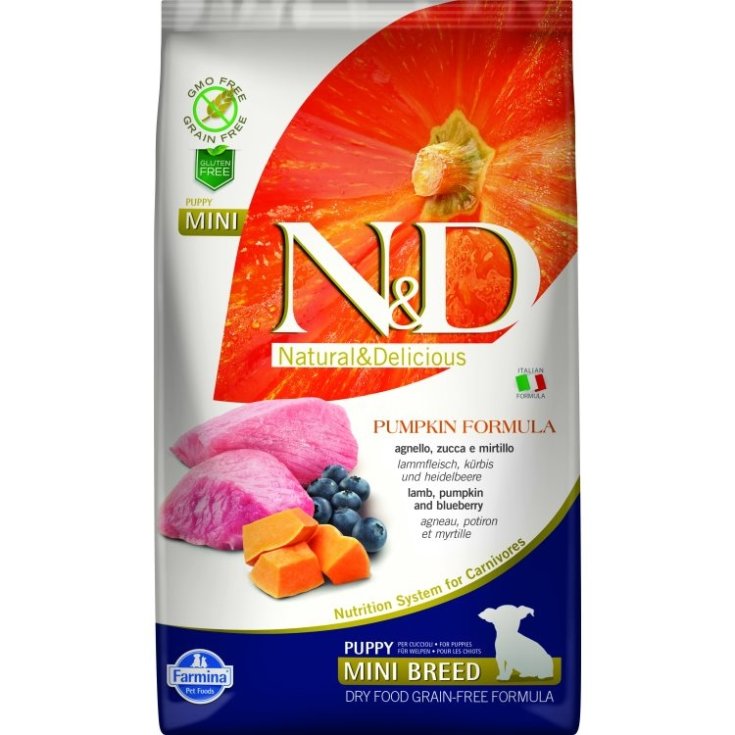 N & d Puppy Pumpkin Formula Nourriture sèche pour chiens 7k