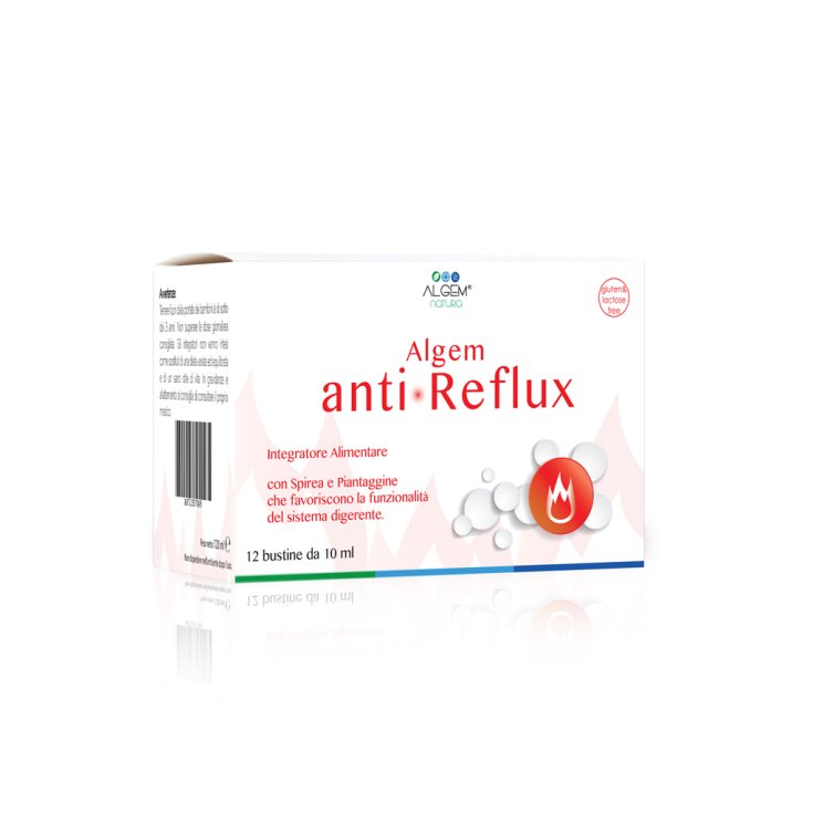 Algem Natura Algem Complément Alimentaire Anti-Reflux 12 Sachets De 10 ml