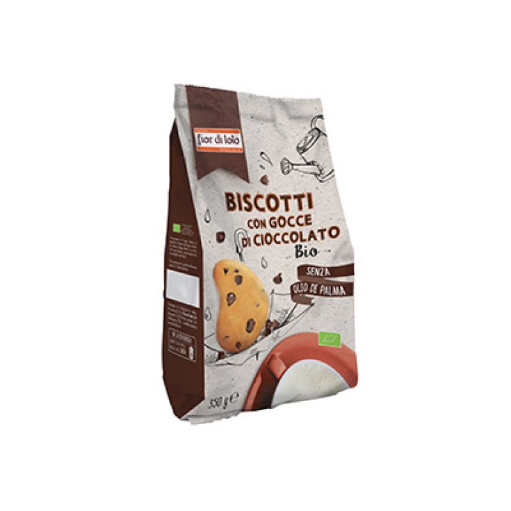 Il Fior Di Loto Biscuits Aux Pépites De Chocolat Bio 350g