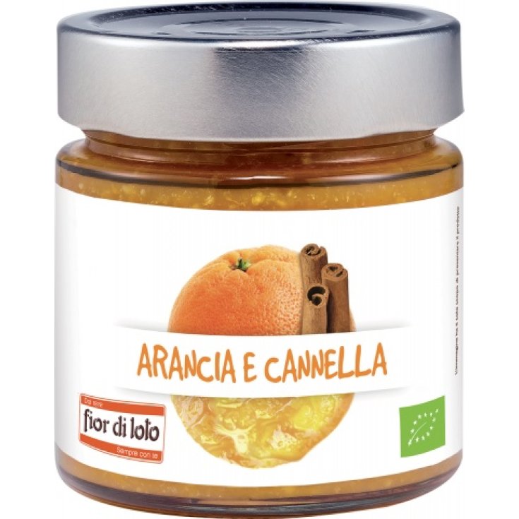 Fior Di Loto Compote D'Orange Et De Cannelle Bio 250g