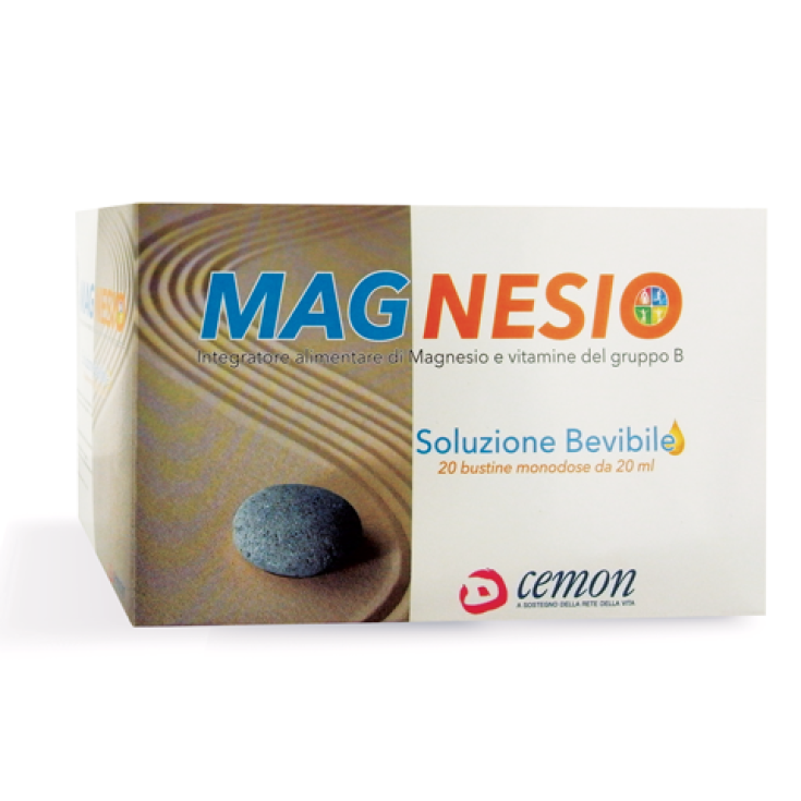 Cemon Magnésium Complément Alimentaire 20 Sachets De 20 ml