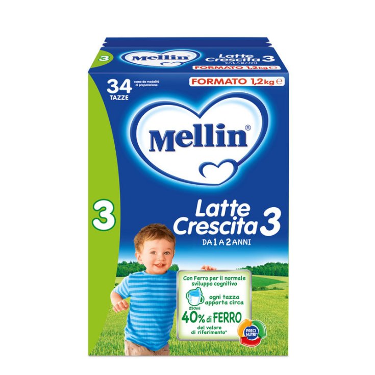 Mellin Latte Croissance 3 6x1l