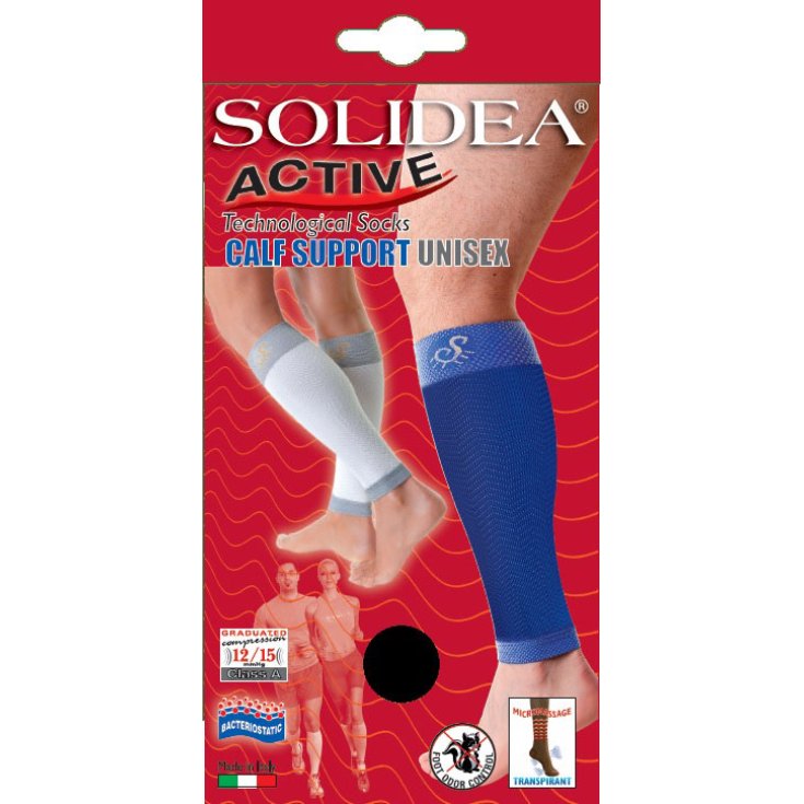 Solidea Calf Support Unisexe Blanc Taille L