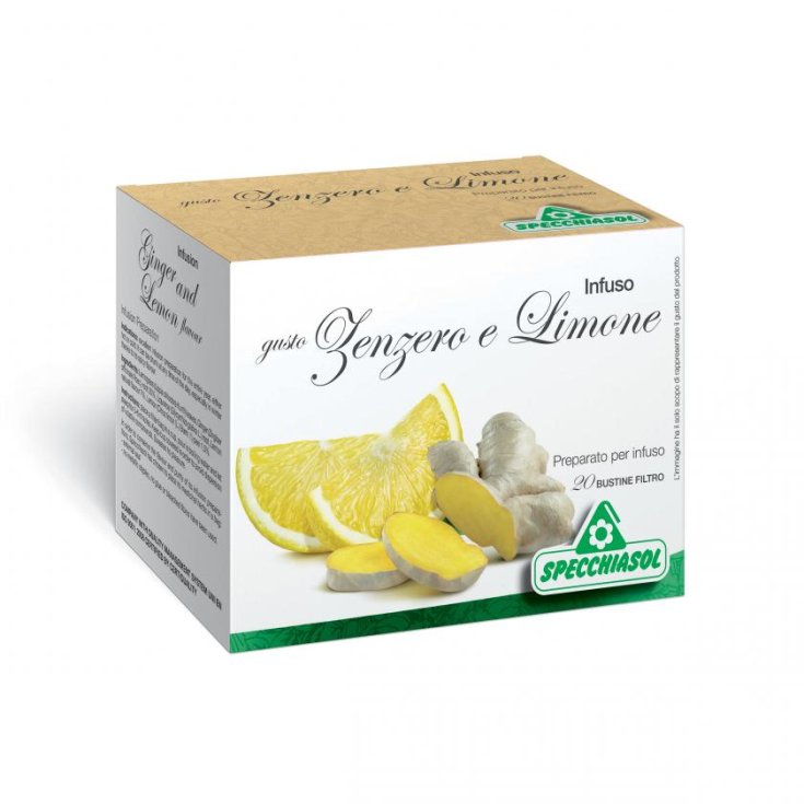 Specchiasol Infusé Gingembre Et Citron 20 Filtres