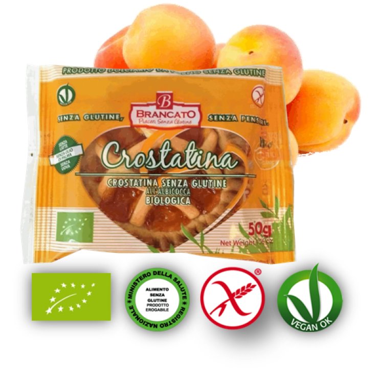 Brancato Tarte Aux Abricots Bio Sans Gluten 50g