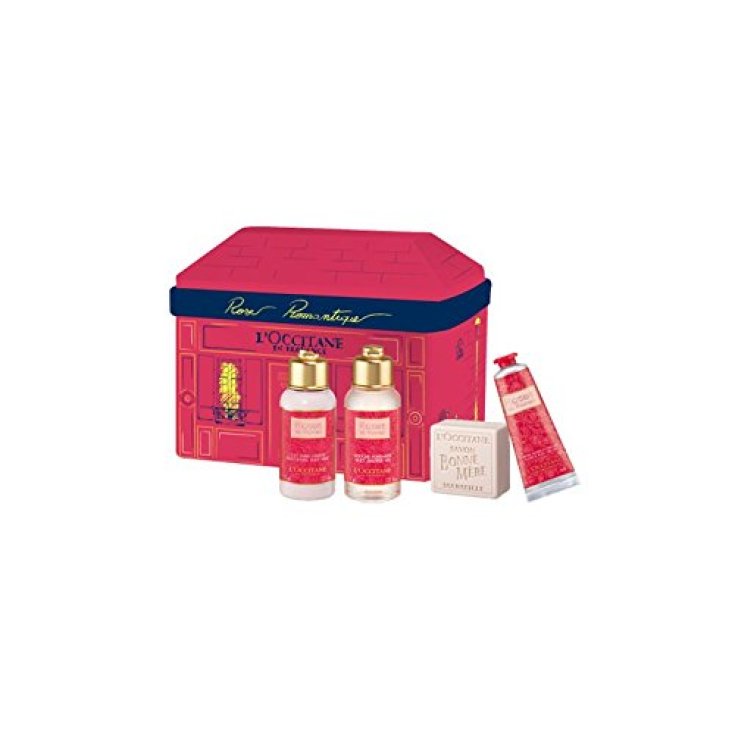 L'Occitane Rose House Coffret de Noël 4 pièces