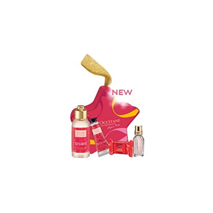 L'occitane Coffret de Noël Rose Star 6 pièces