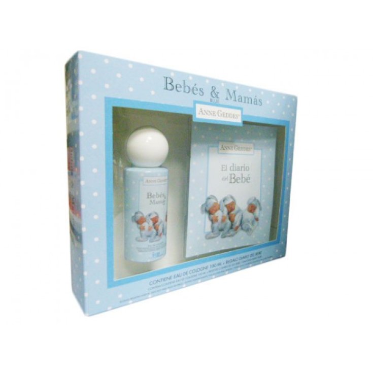 Anne Geddes Bebes & Mamas Parfum Bébé Bleu 100 ml + Journal Bleu