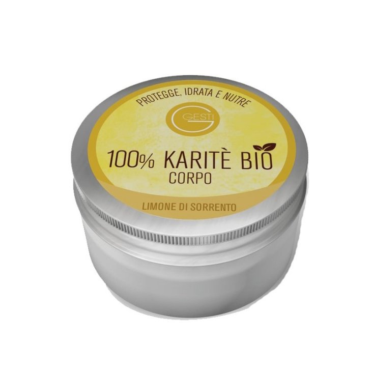 Gesti 100% Karité' Bio Beurre Corporel Citron De Sorrente 200ml