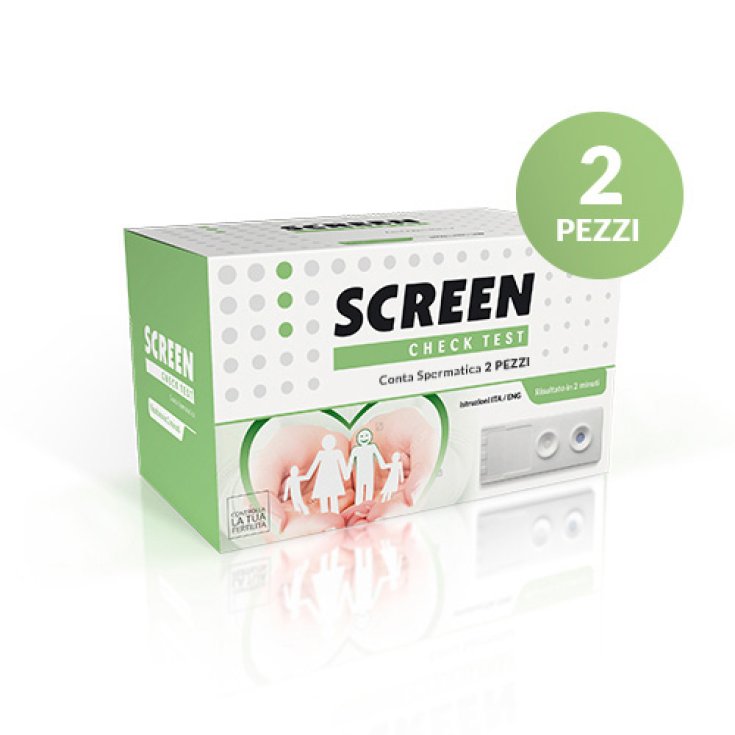 Screen Pharma Test Sperm Count 2 Pièces