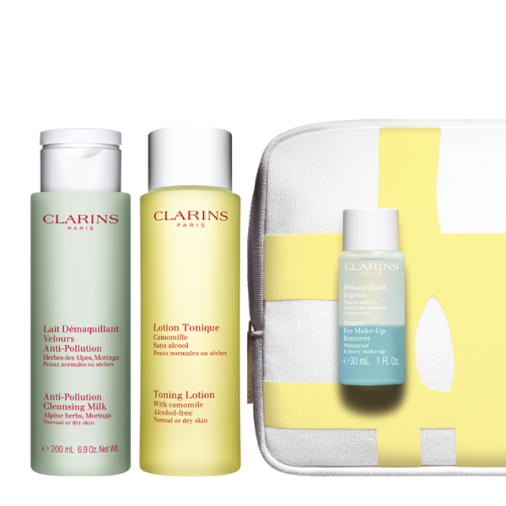 Clarins Trousse Demaquillant Coffret 2016 3 Pièces