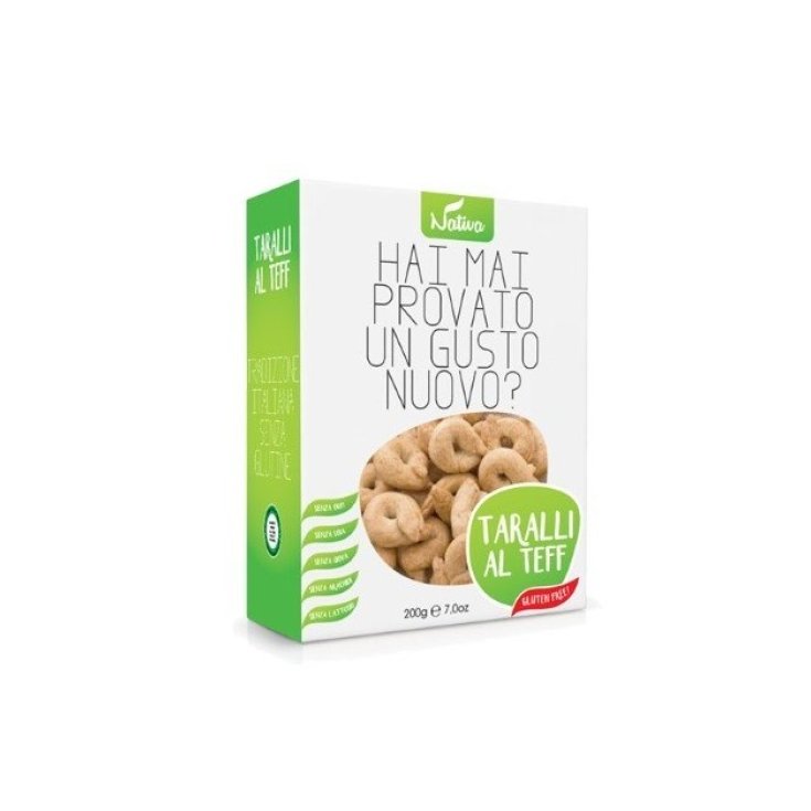 Nativa Food Taralli Al Teff Sans Gluten 200g