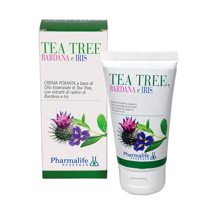 Pharmalife Pommade Crème Bardane & Iris Tea Tree 75ml
