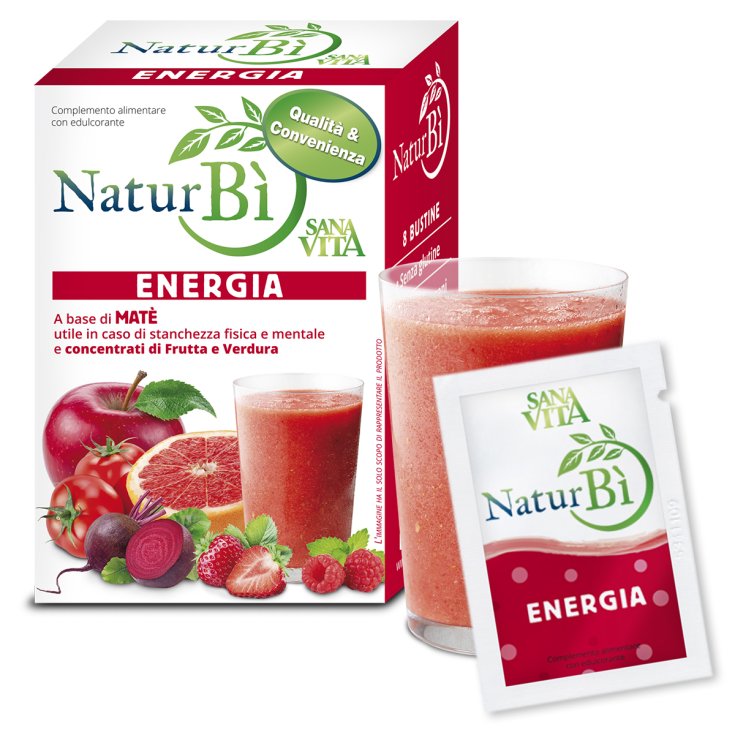 PaladinPharma NaturBì SanaVita Complément Alimentaire Énergie 8 Sachets