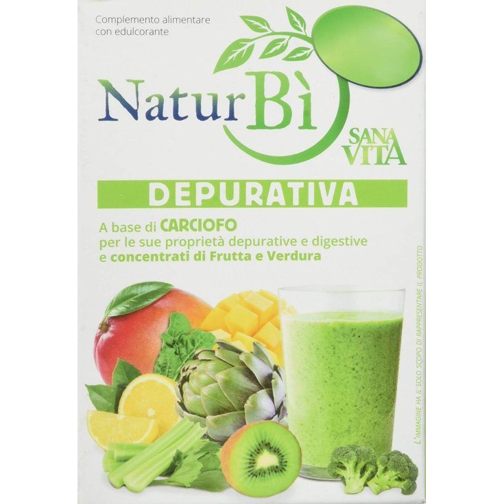 Sanavita Naturbi' Complément Alimentaire Purifiant 8 Sachets