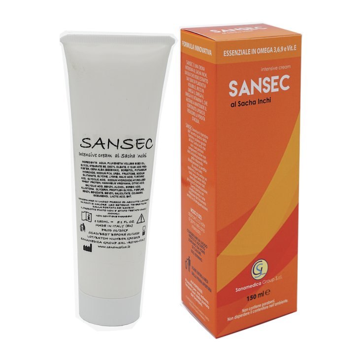 Sanamedica Sansec Crème + Huile Nettoyante 150 ml