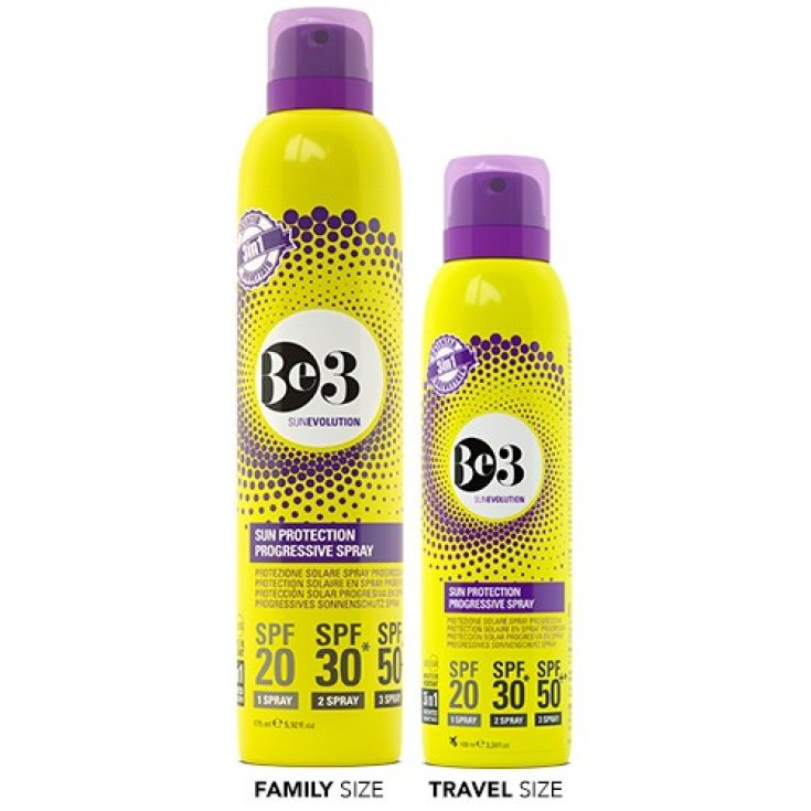 Be3 Spray Protection Solaire Spf 20/30/50+ 100ml
